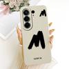 For Tecno Camon 50 4G Lucky Initial Letter Phone Case For Tecno Camon50 4G CN5 Soft Silicone Shockproof Cases Bumpers