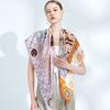Heavyweight 16 Momme Silk Scarf Wind Series 100% Mulberry Square