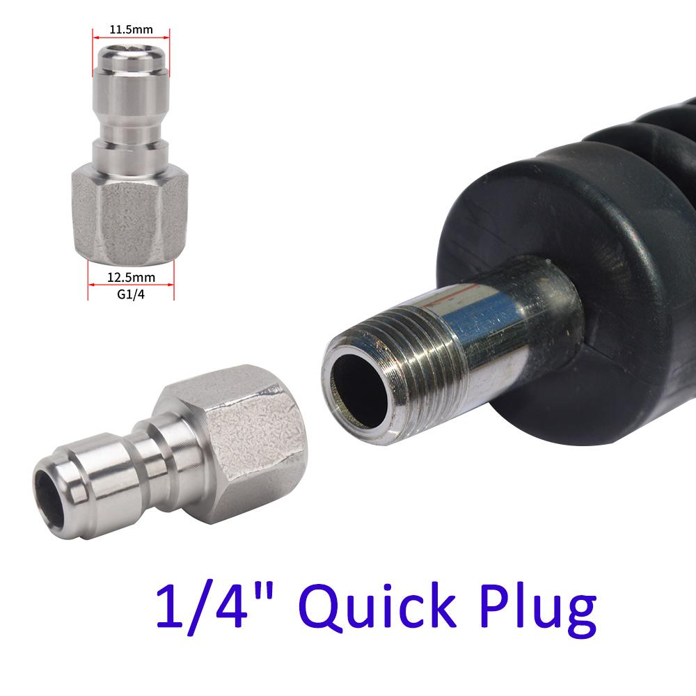 High Pressure Washer Molded Jet Lance Pressure Washer Spray  Lance Car Cleaning Wand Molded Metal Lance Jet Spray Nozzle Tip