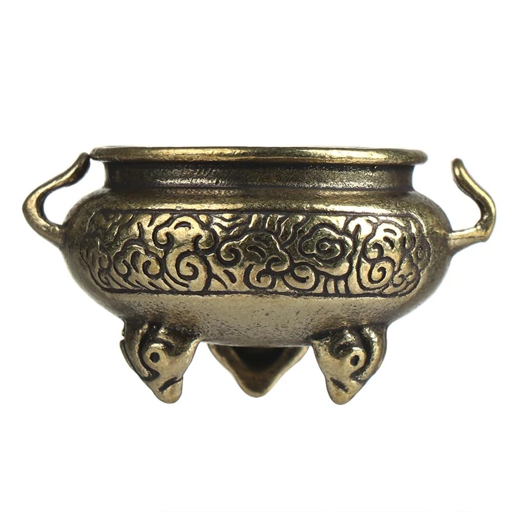 Luxury Arab Tower Style Hollow Out Metal Incense Burner Golden Tower Oil Burner Arab Style Censer Holder Golden Incense Burner