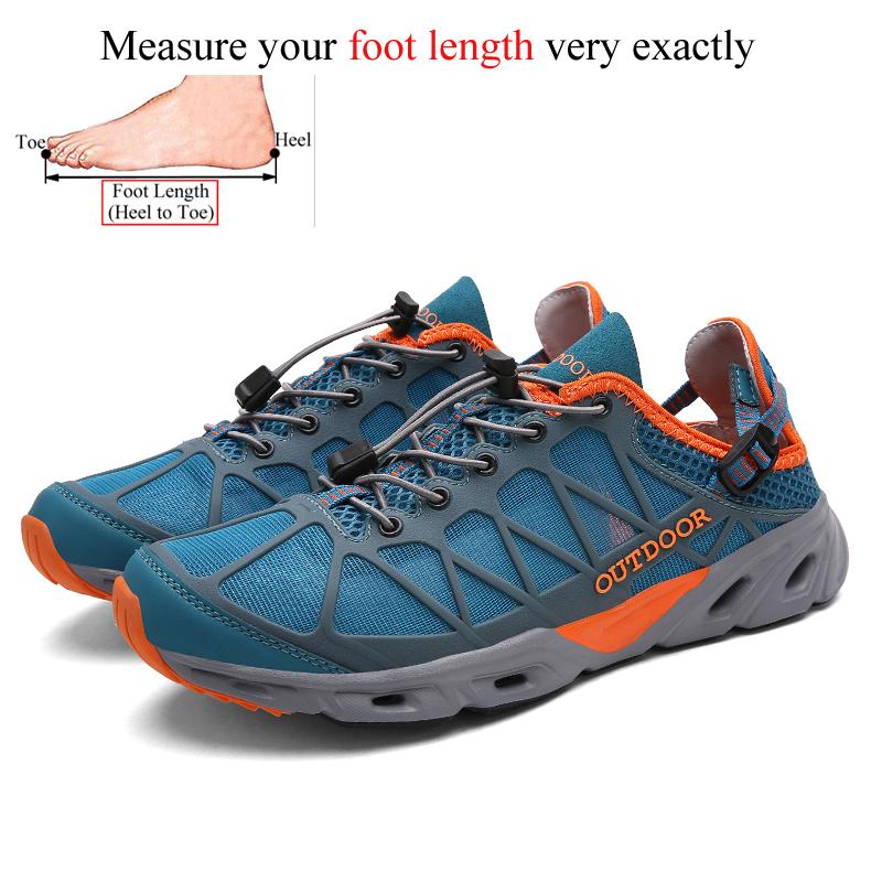 Summer Outdoor Trekking Shoes Women Men Hiking Aqua Shoes Finishing Camping Tourism Treking Sneakers Mountain Tracking Wading