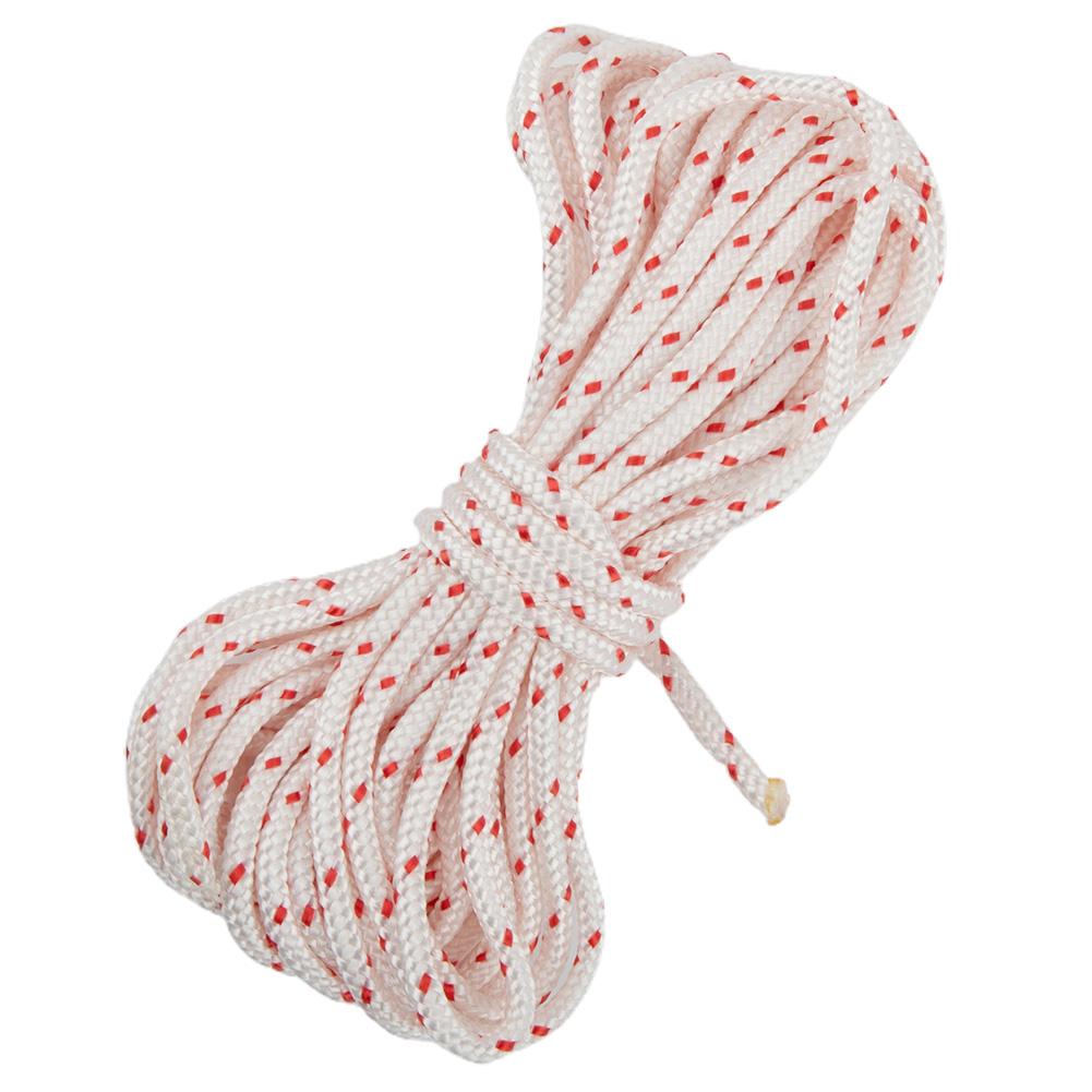 Starter Pull Rope 5 Meter Length with Nylon Fiber for Chainsaw Lawn Mower and Trimmer Offering Abrasion Resistance
