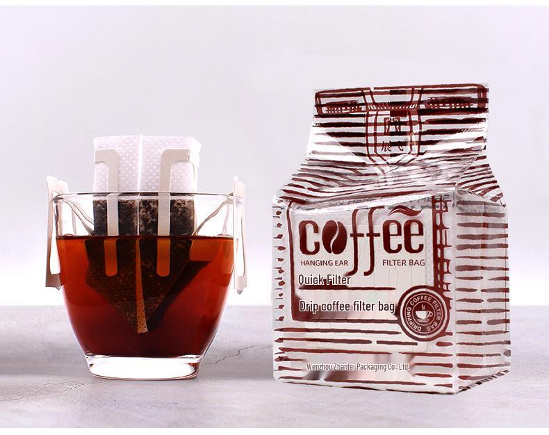 Japanese Drip Coffee Filter Bags, 50-Pack – Quick, Economical Hand Drip Coffee Filters