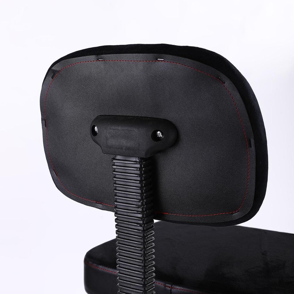 Verstellbarer Faltbarer Keyboard- & Schlagzeugstuhl mit Rückenlehne für Cello und Klavier