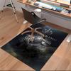 Game E-ELDEN R-RING Print Area Rug-Soft,Washable Non-Slip Indoor Mat Office Chairs,Living Room,Home Office Decorative Rug