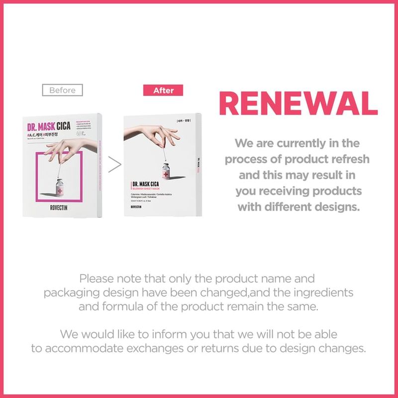 ROVECTIN - Dr. Mask Set - 3 Types