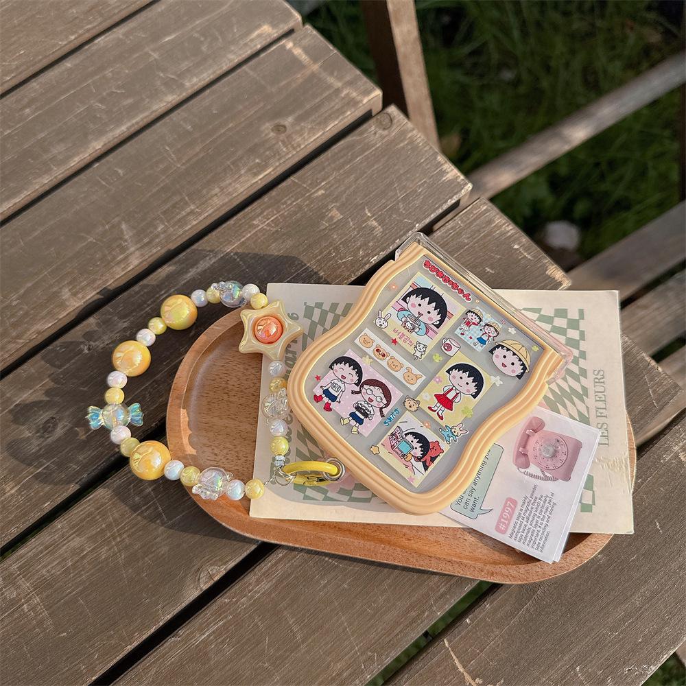 Crayon Shin-chan & Chibi Maruko-chan Samsung Galaxy Z Flip Serie Klapphülle