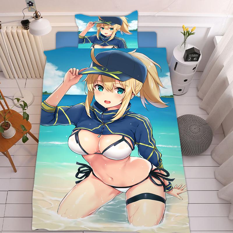 Kemila 3D Passion and Beauty Bedding Set with Pillowcases Twin Full Queen Bed Set Digital Printing