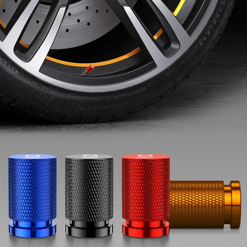4PCS Laser Logo Alloy Car Wheel Stem Valve Caps for Mazda Atenza Axela RX7 MX5 CX5 RX7 Protege 626 CX9 CX7 CX3 Tire Decoration