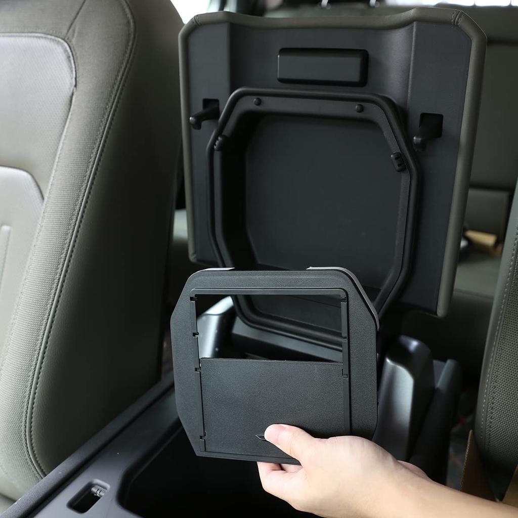 Car Armrest Privacy Storage Car ABS Set of Compatible with Land Rover Defender 110 Box, Accessory, Plastic, 1, 90, (2020, 2021, 2022, 2023)