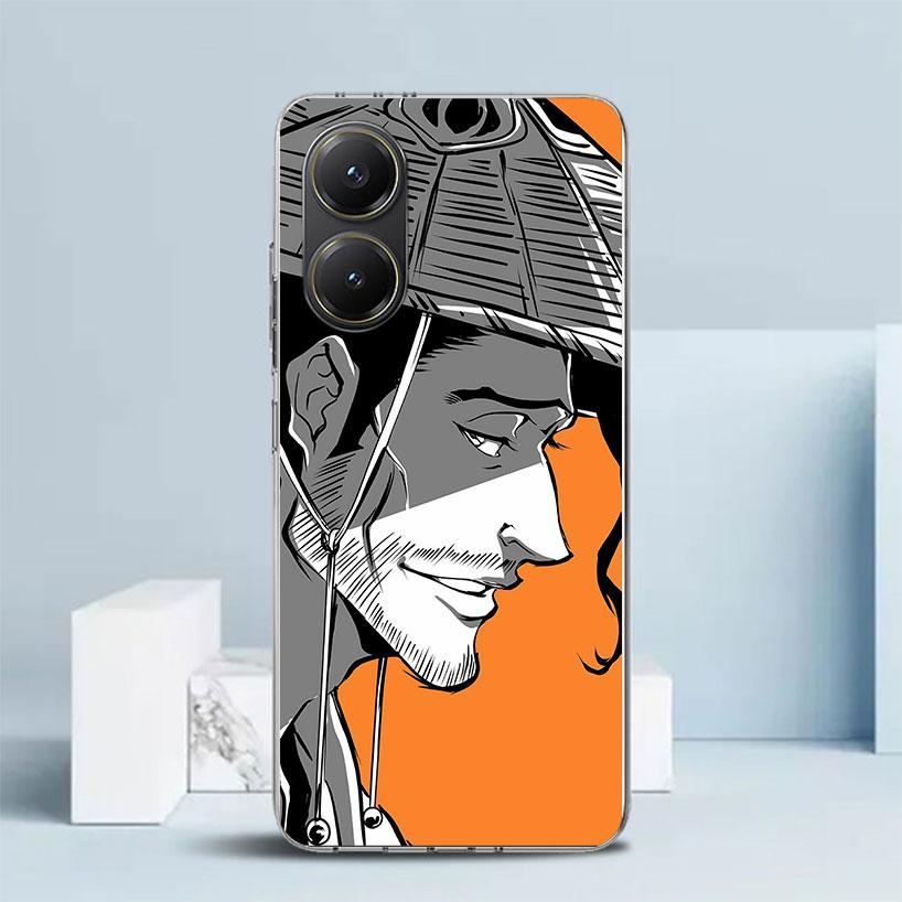 Bleach Kyoraku Shunsui Phone Case For Xiaomi Poco F7 Ultra X5 X6 X7 Pro M7 Redmi 15C 15 13C 13 12C 12 10C 10 10A 9 9C 9A 9T Cove