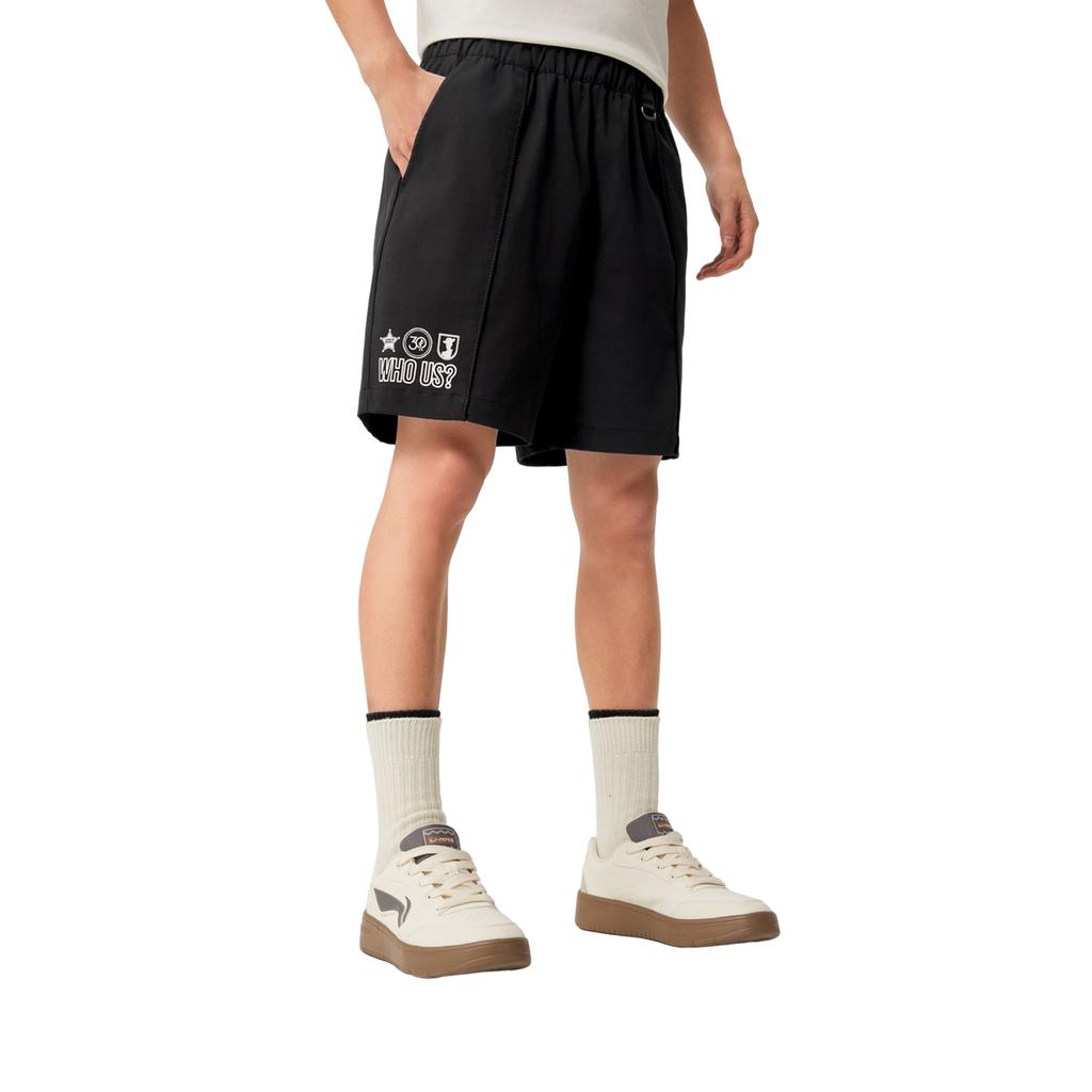 Li Ning X Disney Sports Shorts Men's Black AKSV559-2