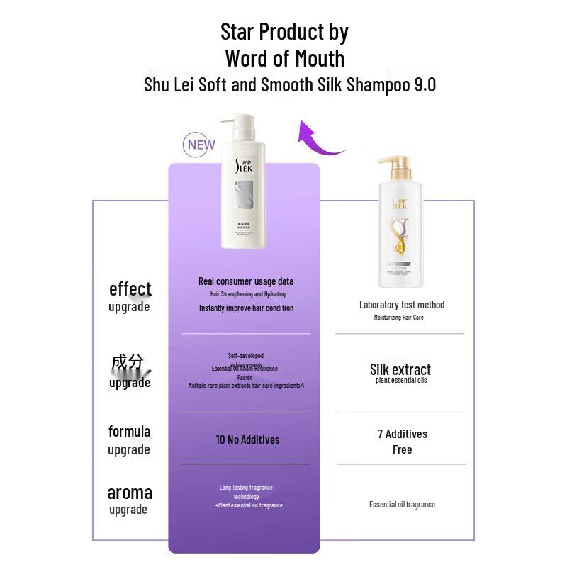 Shulei Silk Moisturizing Anti-Dandruff Shampoo