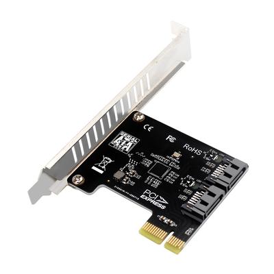 PCIE To 2-port SATA3.0 Expansion Card 6Gps Computer Desktop Motherboard PCIE Adapter Card
