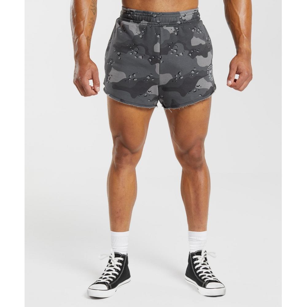 

GYMSHARK Legacy 4 Shorts Pitch Grey A5A2Y GB70 XS