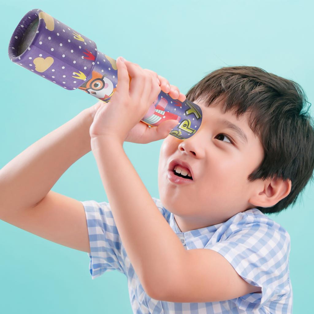 Klasické hračky kaleidoskop Rotující Barevné Novinka Vzdělávací hračky Nápadité kouzlo pro děti Děti Náhodný Patten