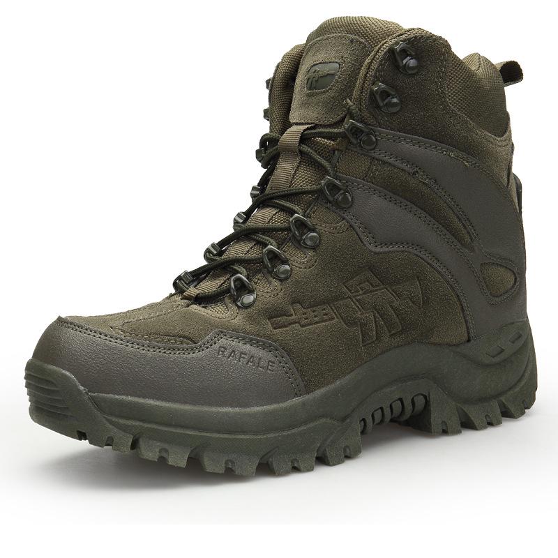 

Autumn foreign trade large size high top outdoor boots delta hiking boots camping desert boots military 39