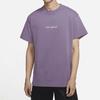 Jordan T Shirt Men's Gray Purple (Unisex) T-Shirts DQ4960 574