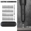 Intelligent Cordless Power Screwdriver USB Rechargeable Screwdriver For DIY Projects Remote Control Model Maintenance