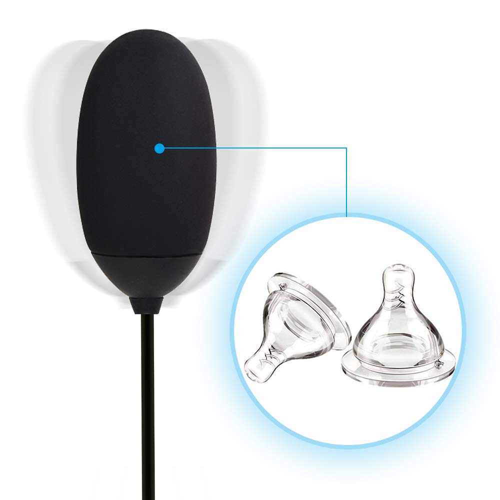 TUTULO Rotor Vibrator for Small 7 Vibration Rechargeable Women, Size, Modes/Waterproof Quiet/Strong Vibration/Nipple/Clitoral Torture/USB