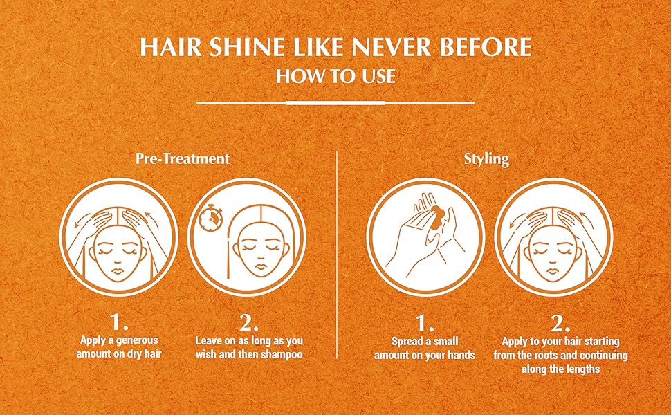 Extremt återfuktande stylingkräm för håret (65 mL) | Berikad med spanska mandelextrakt | För torrt, frissigt och grovt hår