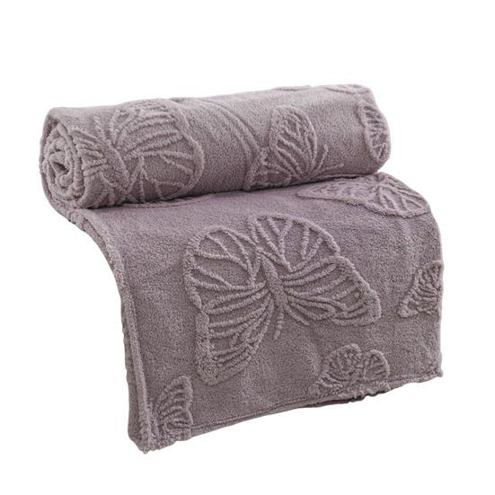 3D Butterfly Baby Blanket Double-Sided Flannel Soft Throw Blanket Fluffy Infant Toddler