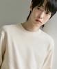 210EDIT Unisex Soft Knit Round Neck [Cream]_Zz4Sw070