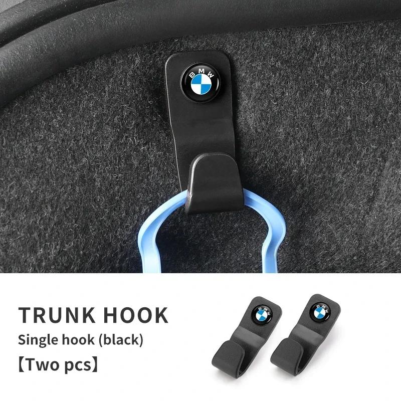 -Ganchos de Almacenamiento para Maletero de Coche Organizador de Maletero para Sedán Automático Para BMW Serie 3 5 G30 G60 F10 F20 F22 F32 F33 F36 F06 G11 G70 F30 G20 G32