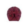 Bowknots Baby Hat Soft Turban Solid Big Bow jente Bonnet cap For Newborn