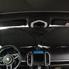 Parasolar auto acoperit cu titan argintiu - cerc dublu, izolare termică și protecție solară pentru parbrizul din față
