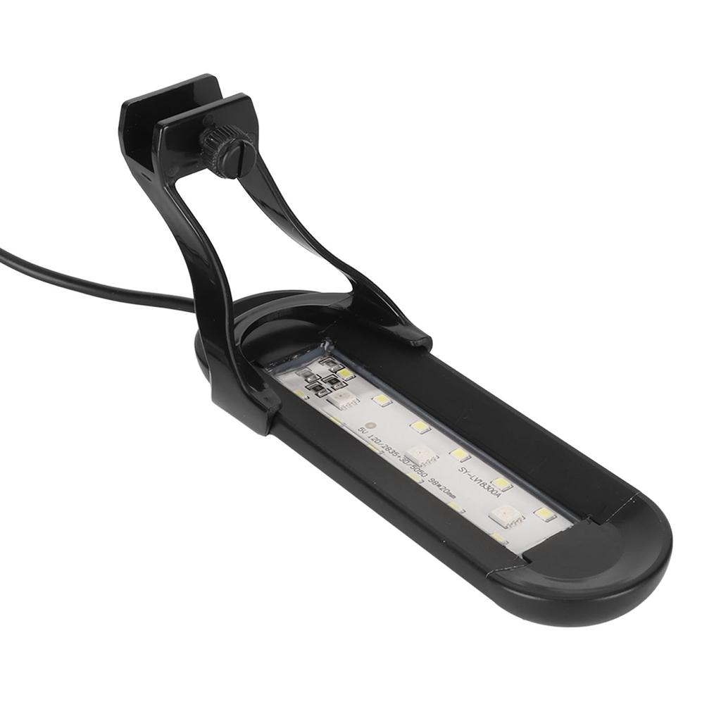 Aquarium LED Light Full Spectrum High Brightness Fish Tank Clip On Light for Saltwater Freshwater