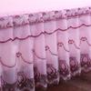 Decorative Embroidered Lace Bed Skirt Princess Bed Skirt Non-slip Mattress Cover Protector Bedspread Bedsheet Bed Cover Bedding