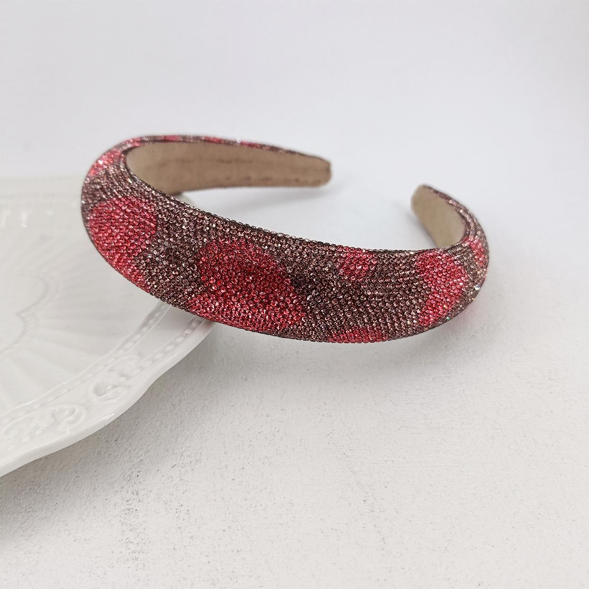 

Барочное сердце стразы губчатая подкладка повязка на голову ободок взрослые аксессуары для волос украшения для волос