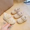 One-year-old Girl's Cotton shoes612One-month-old Baby Girl's Shoes, Autumn and Winter Infant Walking Shoes, Soft-soled, Essential for Warmth