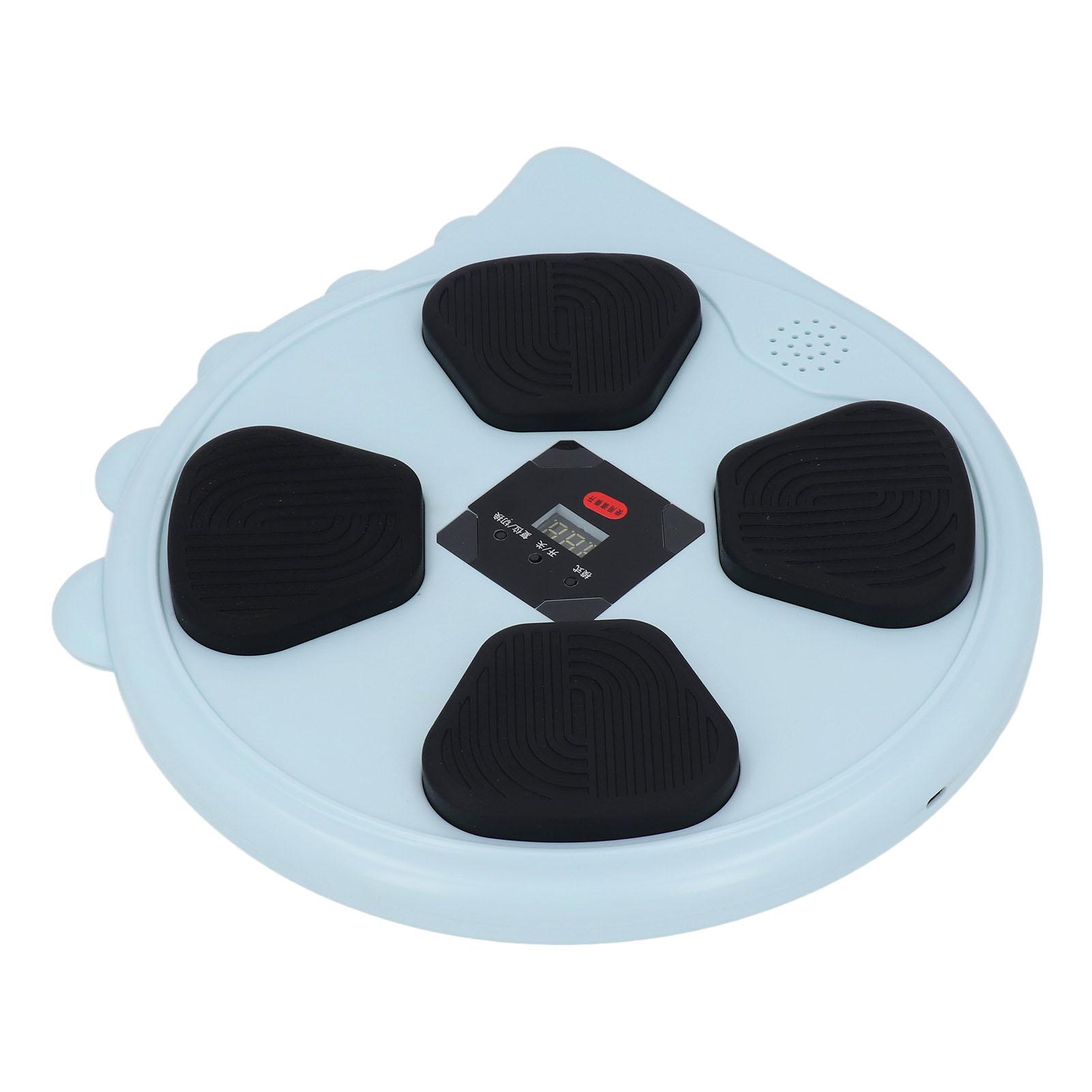 

Музыкальная боксерская машина для ударов Профессиональный электронный тренажер для тренировок по боксу для фитнеса Синий синий