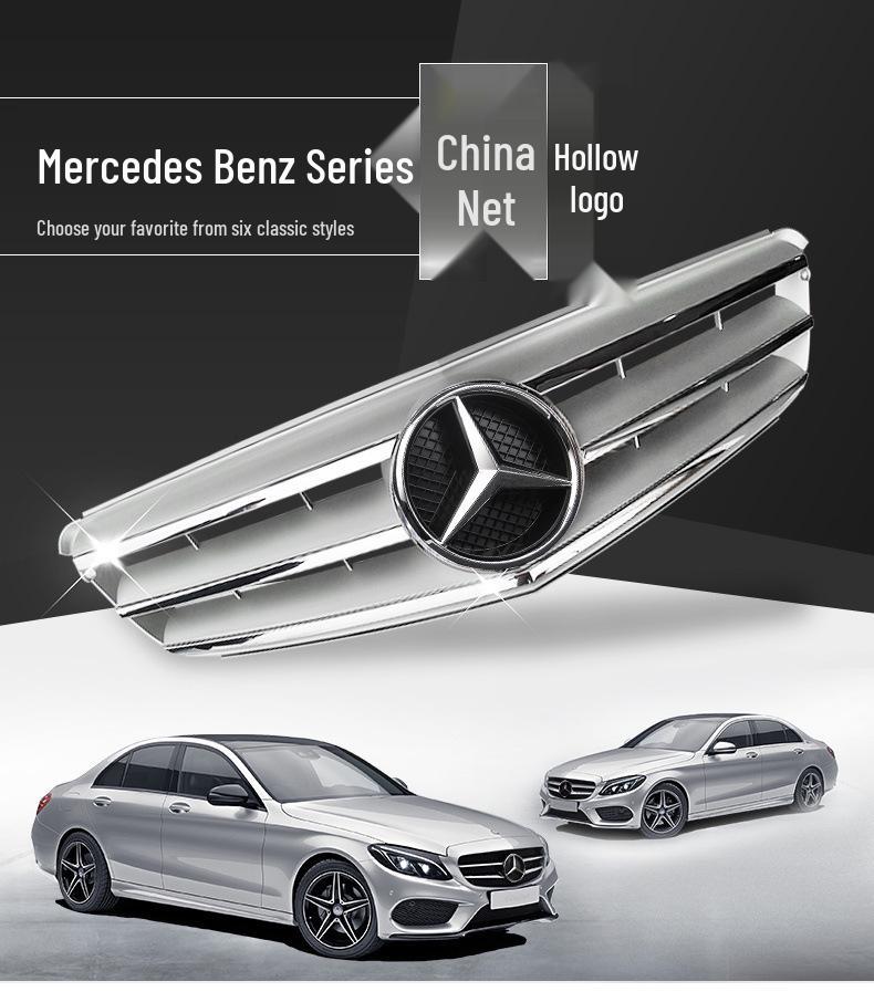 Vlastní emblém mřížky chladiče pro vozy Mercedes-Benz CABE, CLA, GLA, CLS, GLK, SLK, Vito, Třída V.