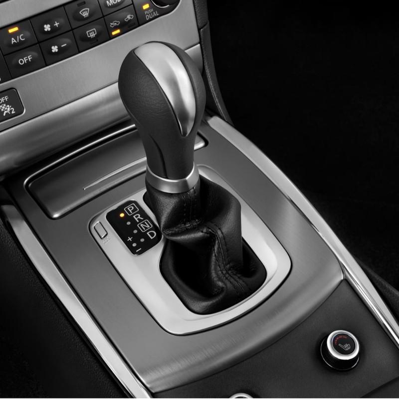 For Infiniti G35 G37 car cigarette lighter outer cover genuine dry carbon fiber decorative sticker