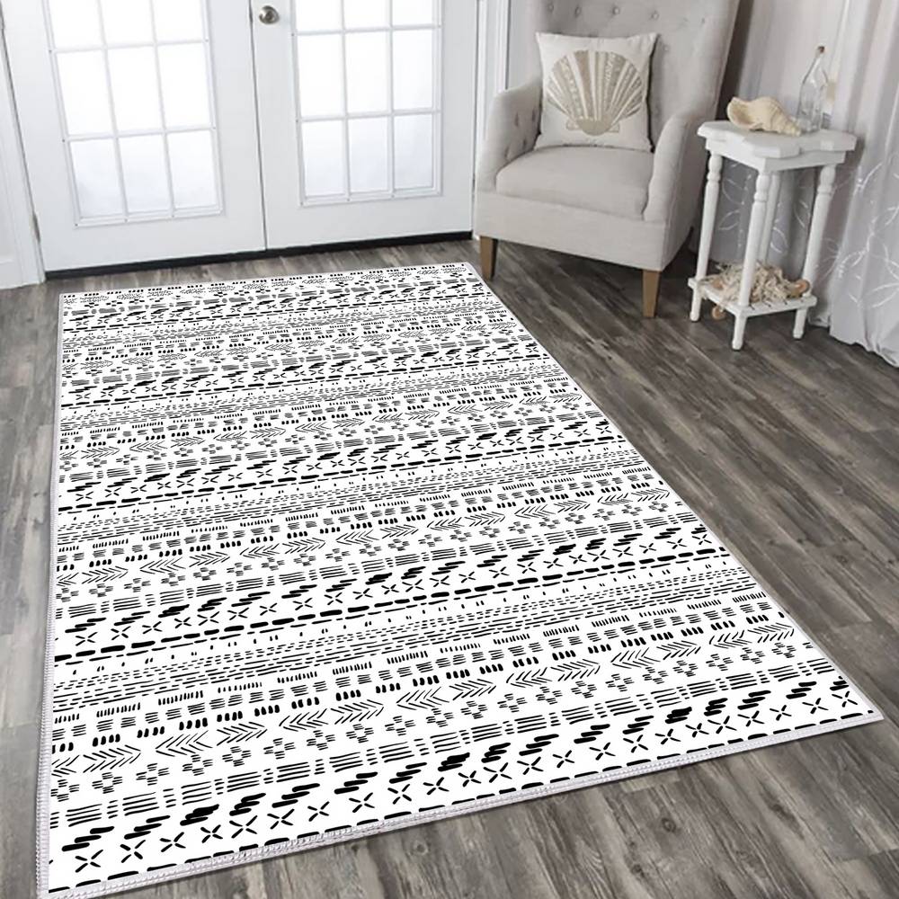 

Mosimoso Home H760 Ковер с точечной подошвой и цифровой печатью 50x80 cm