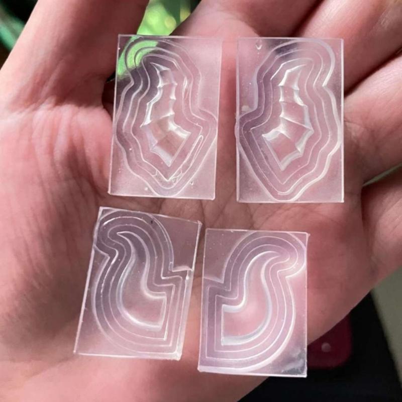 Flexible Silicone Bend Corner Mould Flexible and Sturdy Chocolate Fondant Mould for Creative Dessert and Jelly Making