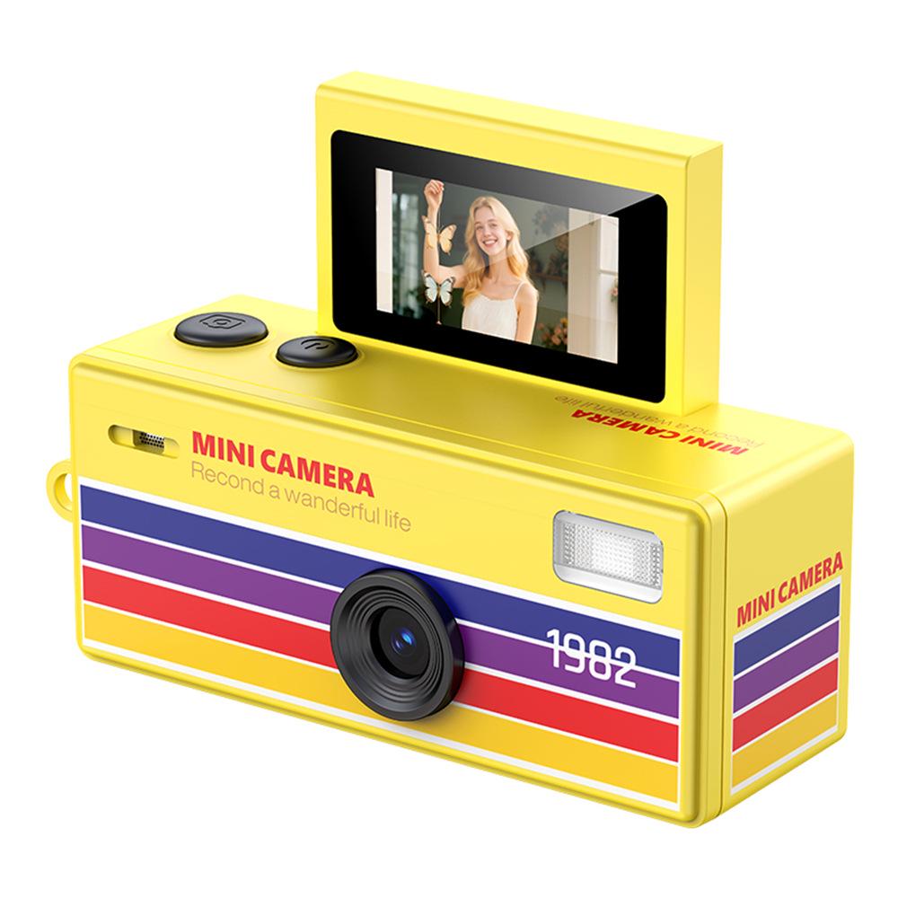 New Cross-Border Flip Screen Thumb Camera: Video Recorder for Students & Kids