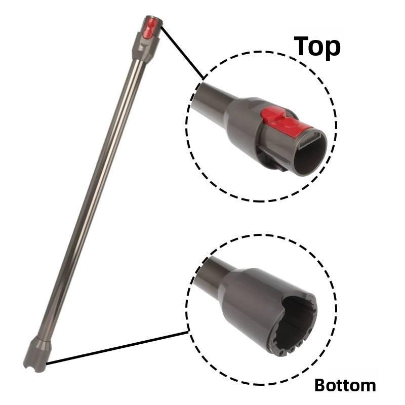 Dyson V10 For V12 Fine Metal Aluminum Straight Pipe Extension Accessories Rod