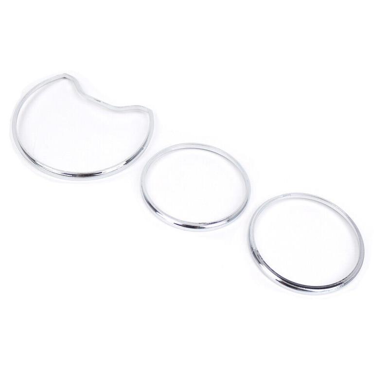 3 buc./set crom bord indicator pentru bord pentru Mercedes Benz W210/S210 W202/S202 A208/C208