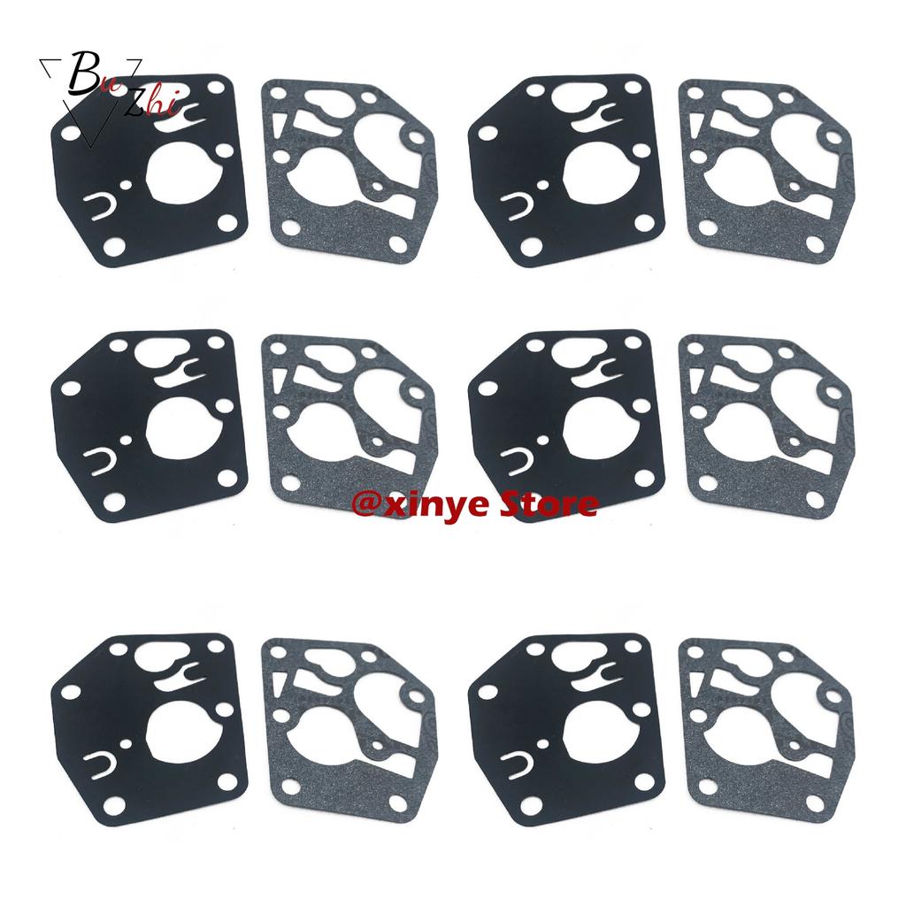 6set Carburetor Repair Diaphragm Kit For Briggs & Stratton 495770 795083 5083H 5083K SPM214686423 95900 96900 98900 9C900 10A900