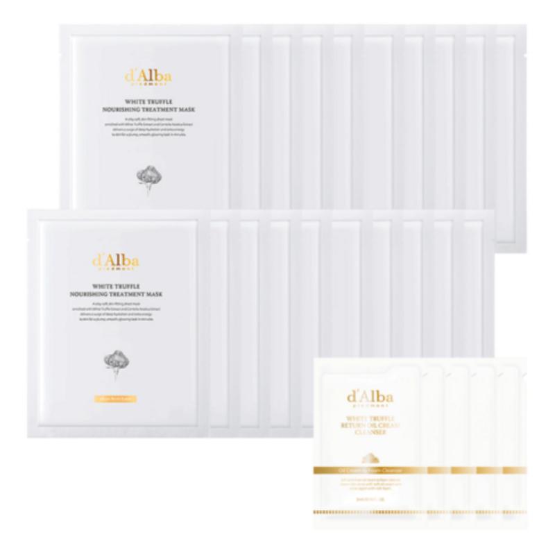 d’Alba White Truffle Nourishing Treatment Mask 25ml x 20P Set 25ml x 20 Sheets
