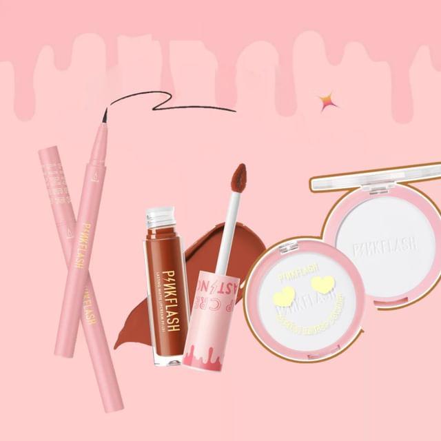 PINKFLASH - Набор: Набор Essentials для полного макияжа лица #Apple