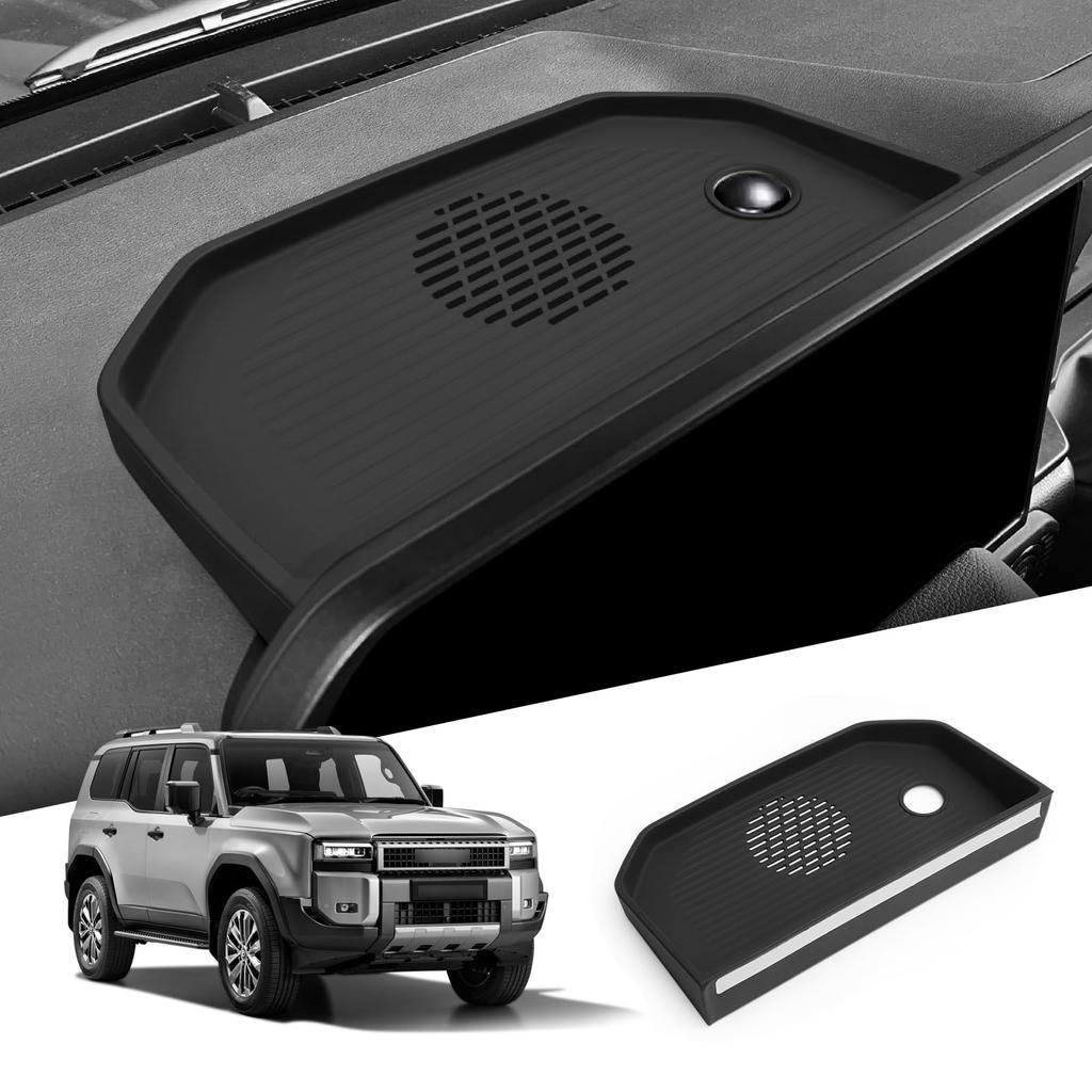 ZUNDUO Toyota Land Cruiser 250 Series Rear Screen Car Storage Dashboard Console Land Cruiser 250 Center Console 3D Small Item Car Interior Car Genuine