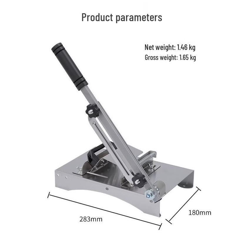 ZISIZ Manuelle Edelstahl-Fleischschneidemaschine