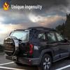 Deep Blue G318 Spare Tire Cover with Light - Full Coverage Tailgate Protection & Off-road Decoration