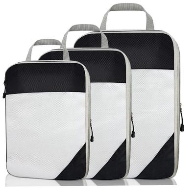 Best-Selling Travel Compression Suitcase Organizers: Three-Piece Waterproof Clothing Storage Bag Set