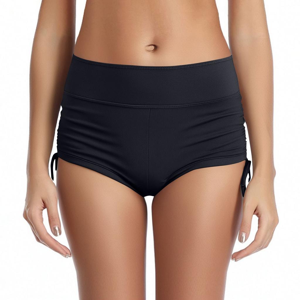 Traje de baño menstrual a prueba de fugas, parte inferior de Bikini, pantalones absorbentes, bañadores de cintura alta para adolescentes y mujeres